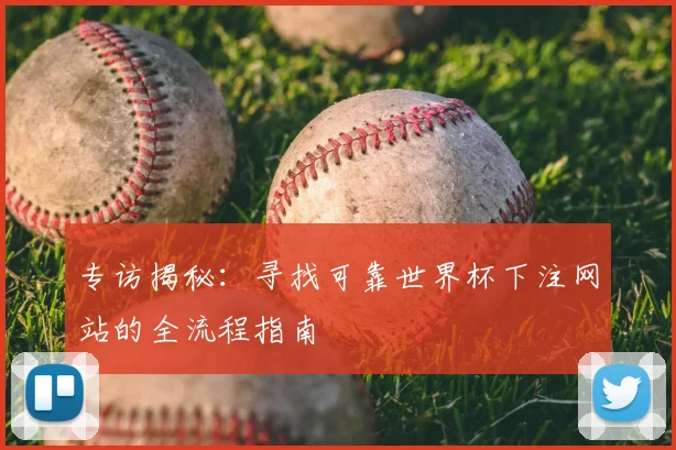 专访揭秘：寻找可靠世界杯下注网站的全流程指南